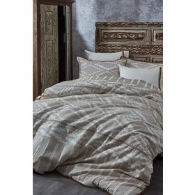 Ecocotton Colossae Siyah Organik Pamuk Çift Kişilik Nevresim Takımı