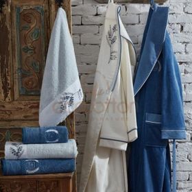 Ecocotton Derin 10 Parça Organik Aile Bornoz Seti
