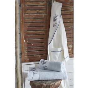 Ecocotton Derin Krem Kadın Bornoz