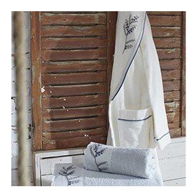 Ecocotton Derin Krem Kadın Bornoz
