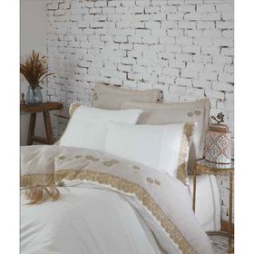 Ecocotton Derin Organik Pamuk Ekstra Geniş Çift Kişilik Nevresim Takımı