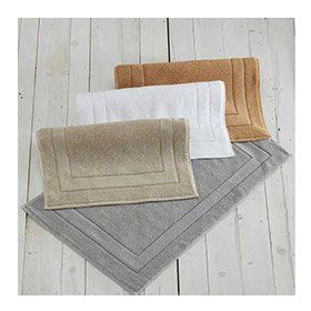Ecocotton Elenora Gri Pamuk 50x80 cm Banyo Paspası