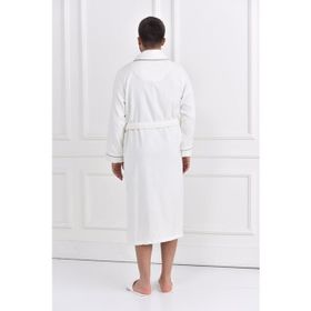 Ecocotton Ella Krem Erkek Bornoz