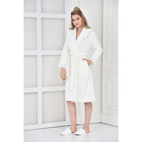 Ecocotton Ella Krem Erkek Bornoz
