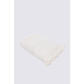 Ecocotton Elsa Organik Pamuk Nakışlı Şeftali 80x150 cm 1 Adet Banyo Havlusu