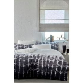 Ecocotton Galia Siyah 160x220 cm Tek Kişilik Nevresim Takımı