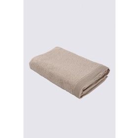 Ecocotton Green Black Elena Bej 80x150 cm %100 Pamuk Penye Banyo Havlusu