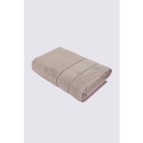 Ecocotton Green Black Eliza Bej 80x150 cm %100 Pamuk Air Twist Banyo Havlusu