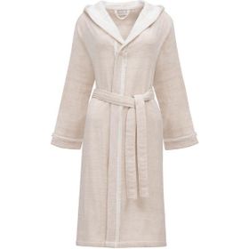 Ecocotton Hasna Terra %100 Organik Pamuk Keten Kadın Bornoz