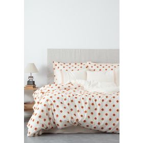 Ecocotton İmre Battal Boy 100 Organik Pamuk Müslin Terra 240x220 cm Nevresim Takımı