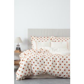 Ecocotton İmre Battal Boy 100 Organik Pamuk Müslin Terra 240x220 cm Nevresim Takımı