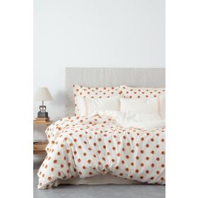 Ecocotton İmre Battal Boy 100 Organik Pamuk Müslin Terra 240x220 cm Nevresim Takımı