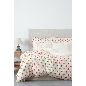 Ecocotton İmre Battal Boy 100 Organik Pamuk Müslin Terra 240x220 cm Nevresim Takımı