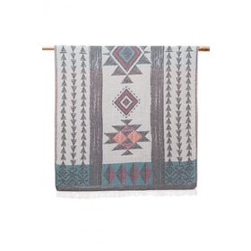 Ecocotton Kaan %100 Organik Pamuk Jakarlı Antrasit 90x180 cm Peştamal