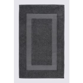 Ecocotton Kaia %100 Organik Pamuk Antrasit 50x80 cm Banyo Paspası