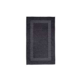 Ecocotton Kaia %100 Organik Pamuk Antrasit 50x80 cm Banyo Paspası