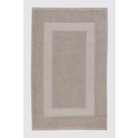 Ecocotton Kaia %100 Organik Pamuk Bej 50x80 cm Banyo Paspası