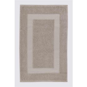 Ecocotton Kaia %100 Organik Pamuk Bej 50x80 cm Banyo Paspası