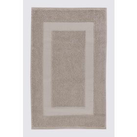 Ecocotton Kaia %100 Organik Pamuk Bej 50x80 cm Banyo Paspası