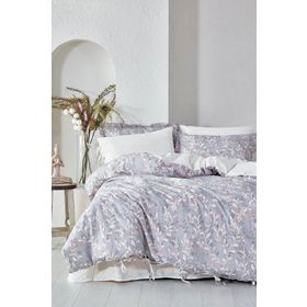 Ecocotton Ladin %100 Pamuk Ütü İstemeyen Baskılı 200x220 cm Çift Kişilik Nevresim Takımı