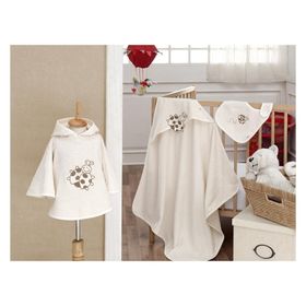 Ecocotton Lady Bug Ekru Bebek Panço Seti