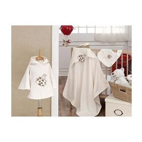 Ecocotton Lady Bug Ekru Bebek Panço Seti
