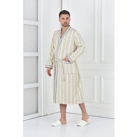 Ecocotton Laodikeia Krem Erkek Bornoz