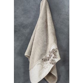 Ecocotton Masal Bej Kadın Bornoz