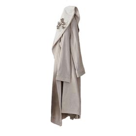 Ecocotton Masal Bej Kadın Bornoz