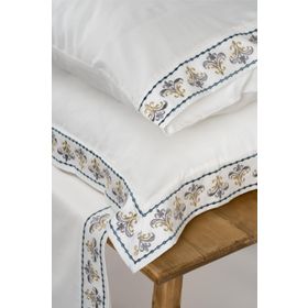 Ecocotton Mira Battal Boy 240x220 cm Krem Nevresim Takımı