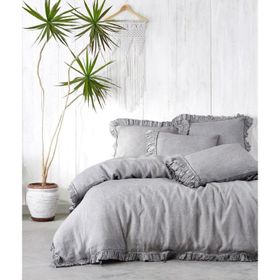 EcoCotton Miranda Bej Çift Kişilik Nevresim Takımı