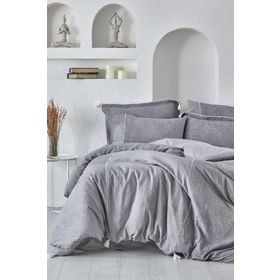 Ecocotton Müslin Doğa Organik Pamuk Çift Kişilik Nevresim Seti
