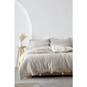 Ecocotton Müslin Doğa Organik Pamuk Çift Kişilik Nevresim Seti