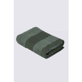 Ecocotton Naia 50x90 cm Organik Pamuk Yeşil El Yüz Havlusu