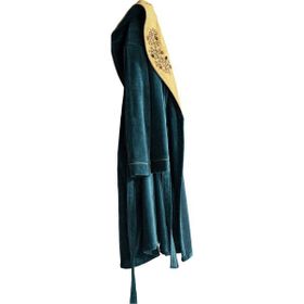 Ecocotton Pietra Yeşil Kadın Bornoz
