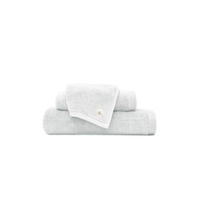 Ecocotton Pure Cotton Organik Pamuk Kelebek Bordürlü Nakışlı Gri 3'lü Havlu Seti