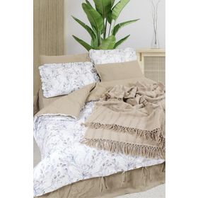 Ecocotton Riva Organik Pamuk Jakarlı 220x240 cm Çift Kişilik Pike