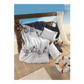 Ecocotton Seastar Marine Organik Çift Kişilik Nevresim Takımı