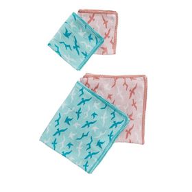 Ecocotton Turna 100*100 Cm Somon Kız Bebek Müslin Örtü Seti
