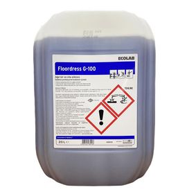 Ecolab G-100 Floordress 20 lt Alkaliye Dayanıklı Zeminler Kir ve Cila Sökücü