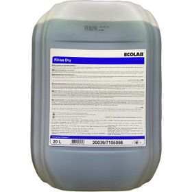 Ecolab Rinse Dry 20 lt Bulaşık Makinesi Durulama Ürünü