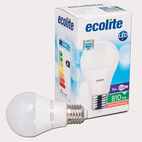 Ecolite A60 9 W Beyaz Klasik E27 Duy Led Ampul