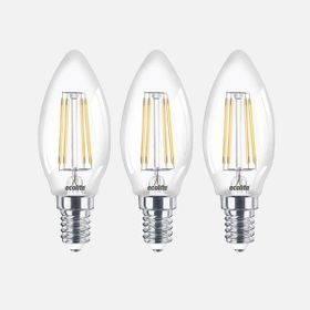 Ecolite C35 4 W Sarı 2700K E14 Filament Led Ampul