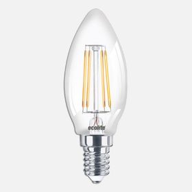 Ecolite C35 6 W Sarı 2700K E14 Filament Led Ampul