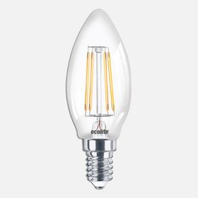 Ecolite C35 6 W Sarı 2700K E14 Filament Led Ampul