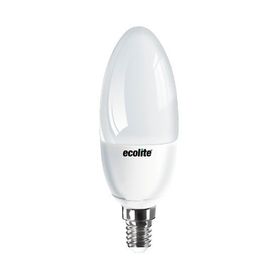 Ecolite Candle 5 W Beyaz Mum E14 Duy Led Ampul