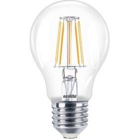 Ecolite Filament A60 6.5 W Sarı Klasik E27 Duy Led Ampul