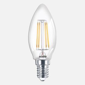 Ecolite Filament C35 4 W Beyaz Mum E14 Duy Led Ampul
