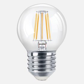 Ecolite Filament Flame C45 4 W Beyaz Klasik E27 Duy 2'li Led Ampul