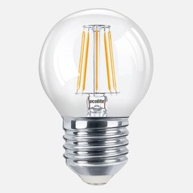 Ecolite Filament Flame C45 4 W Beyaz Klasik E27 Duy 2'li Led Ampul